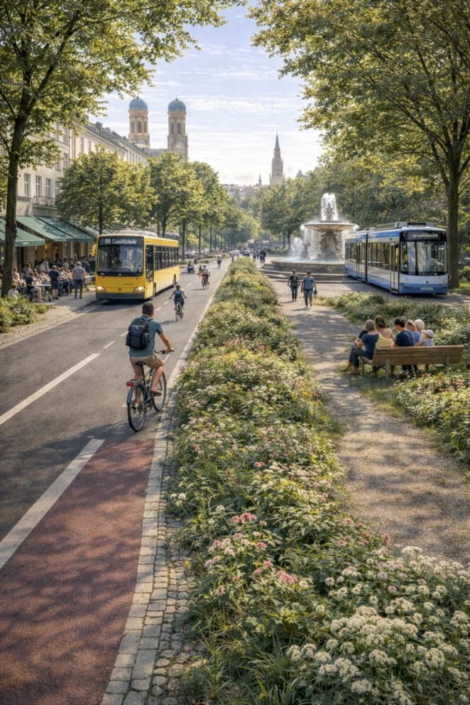 KI-Visualisierung Mobilität